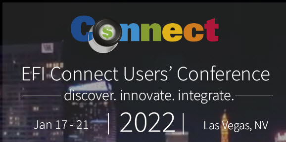 EFI Connect, Jan. 17-21, 2022, Las Vegas